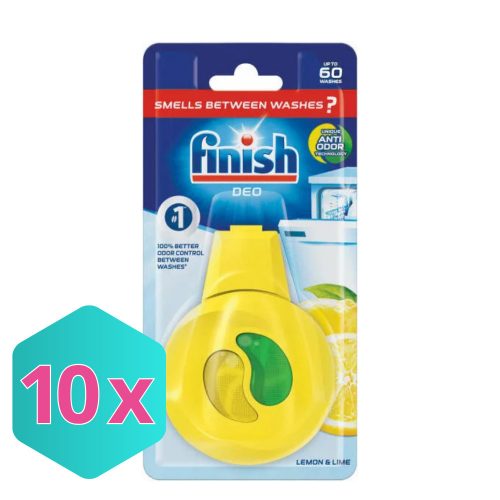 Finish gépillatosító 4ml Lemon and Lime KARTON - 10 db