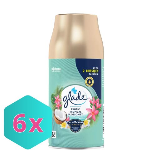 Glade Automata Légfrissítő UTÁNTÖLTŐ 269ml Exotic Tropical Blossoms KARTON - 6 db