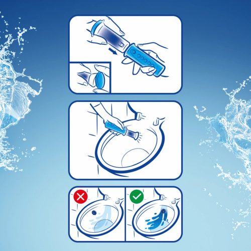 Duck wc öblítő korong UTÁNTÖLTŐ, Marine 2X36ml/cs KARTON - 5 db