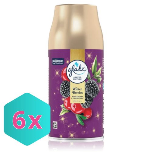 Glade Automata Légfrissítő UTÁNTÖLTŐ 269ml Winter Berries KARTON - 6 db