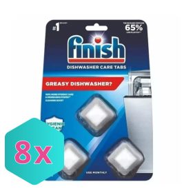  Finish Mosogatógép tisztító tabletta 3db-os KARTON - 8 db