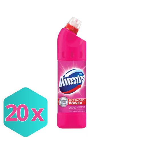 Domestos fertőtlenítő lemosószer 750ml Pink Fresh KARTON - 20 db