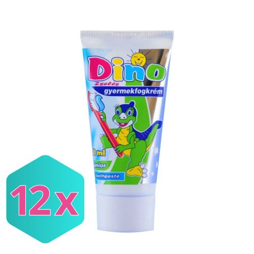 Dino gyerek fogkrém 50ml KARTON - 12 db