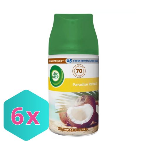 Air Wick FreshMatic utántöltő Paradise Retreat 250ml KARTON - 6 db