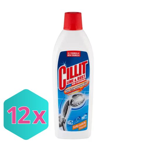 Cillit Lime & Rust vízkő- és rozsdaoldó 700ml KARTON -12 db