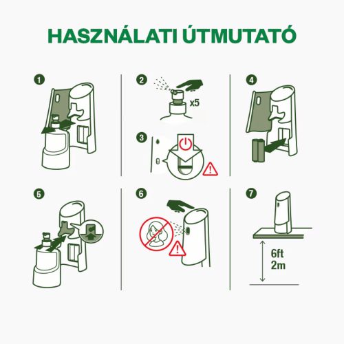 4 db Air Wick Active Fresh automata légfrissítő készülék és utántöltő Friss Pamut (228 ml)