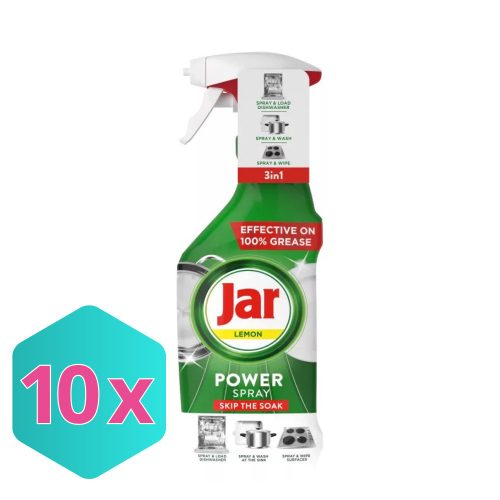 Jar Mosogató Power Spray Lemon 500 ml KARTON - 10 db
