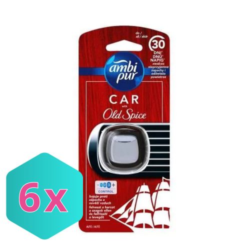 Ambi Pur Car Old Spice Scent Autóillatosító 2ml KARTON - 6 db