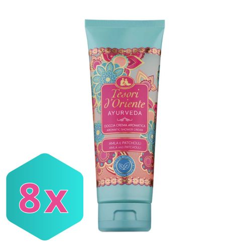TESORI D'ORIENTE krémtusfürdő -AYURVEDA- 250 ml KARTON - 8 db