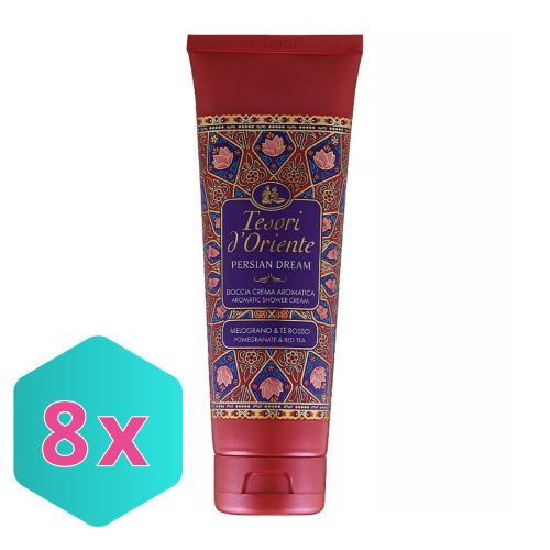 TESORI D'ORIENTE krémtusfürdő -PERSIAN DREAM- 250 ml KARTON - 8 db