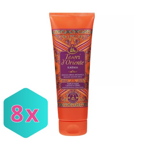 TESORI D'ORIENTE krémtusfürdő -KARMA- 250 ml KARTON - 8 db