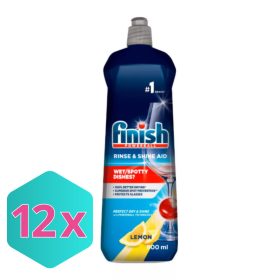   Finish Rinse&Shine mosogatógép öblítő, lemon, 800ml KARTON - 12 db