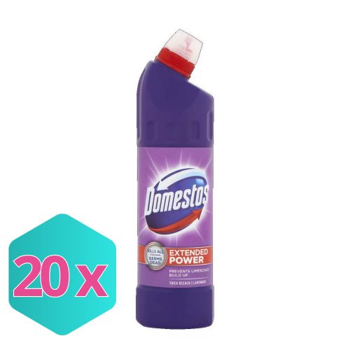 Domestos fertőtlenítő lemosószer 750ml Lavender KARTON - 20 db