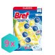 Bref Power Aktiv WC tisztító golyó Lemon 3×50 g (3 db) KARTON -9 csomag