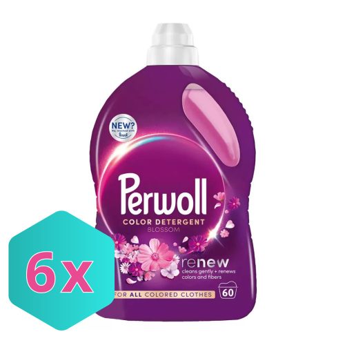 Perwoll folyékony mosószer 3L Renew Blossom KARTON - 6 db