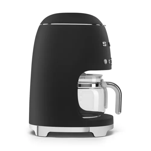 Smeg filteres kávéfőző 50-es évek design (matt fekete) DCF02BLMEU