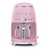 Smeg filteres kávéfőző 50-es évek design (rózsaszín) DCF02PKEU