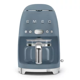   SMEG DCF02SBMEU filteres kávéfőző aromaszabályozó funkcióval 50's Style Retro design , Matt ezüst