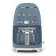 SMEG DCF02SBMEU filteres kávéfőző aromaszabályozó funkcióval 50's Style Retro design , Matt ezüst