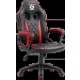 Defender Gamer szék Saga fekete+piros