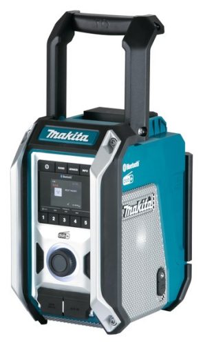 Makita DMR115 Rádió (akku és töltő nélkül) - zöld/szürke 