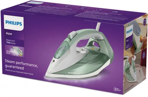 Philips 7000 DST7012/70 Gőzölős Vasaló - Szürke/Zöld