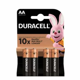   DURACELL Battery (AA) LR6 Alkaline Basic (4 batteries/ blister) 1.5V