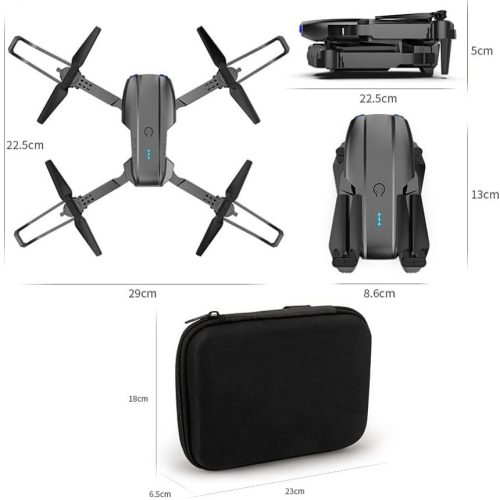 E99 Pro Drone | Set: drone + 3 batteries + case | 1800mAh