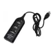 Esperanza HUB 4-portos USB 2.0, fekete