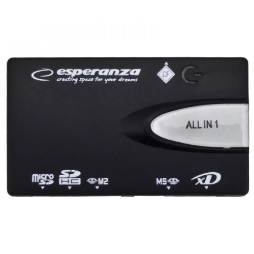 Esperanza All-in-One USB 2.0 kártyaolvasó (EA129)