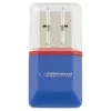Esperanza USB 2.0 microSD kártyaolvasó kék (EA134B)