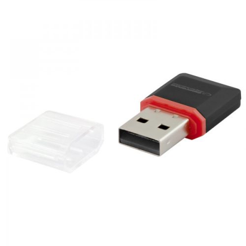 Esperanza EA134K MicroSD - USB 2.0 kártyaolvasó fekete