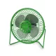 Esperanza Yugo asztali USB ventilátor, 6 col, zöld
