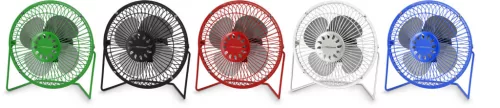 Esperanza Yugo asztali USB ventilátor, 6 col, zöld