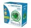Esperanza Yugo asztali USB ventilátor, 6 col, zöld