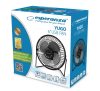 Esperanza YUGO 6" asztali USB ventilátor fekete (EA149K)