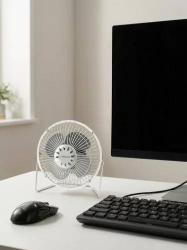 Esperanza YUGO 6" asztali USB ventilátor fehér(EA149W)