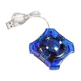 Esperanza EA150B Star USB 2.0 HUB 4 portos kék