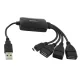 Esperanza 4-portos USB HUB 2.0