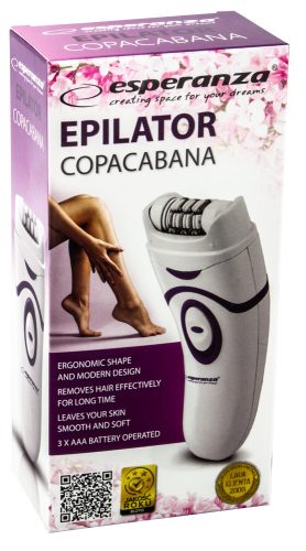 Esperanza EBD002B Copacabana epilátor fehér-kék