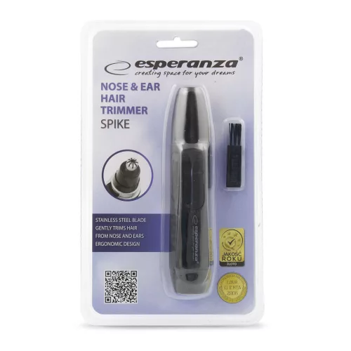 Esperanza EBG004K Spike fül és orrszőrvágó fekete