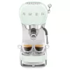 SMEG ECF02 ESPRESSO KÁVÉFŐZŐ, retro, tejhabosítóval, zöld