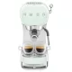 SMEG ECF02 ESPRESSO KÁVÉFŐZŐ, retro, tejhabosítóval, zöld
