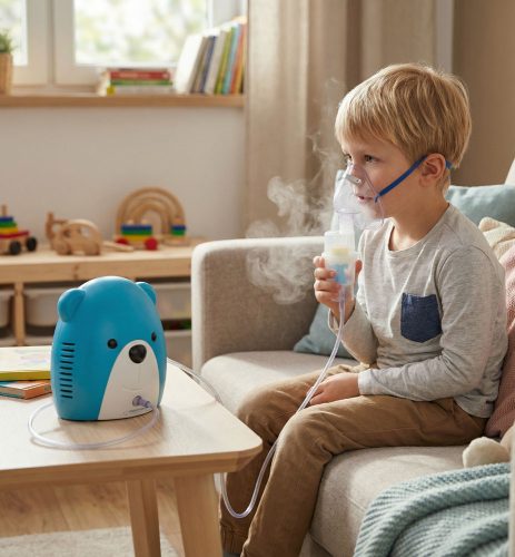 Esperanza TEDDY BEAR inhalátor, kék