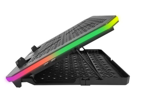 Esperanza Galerne RGB Gamer Notebook hutopad mobiltelefon tartóval