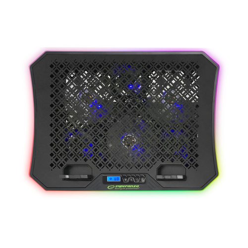 Esperanza Galerne RGB Gamer Notebook hutopad mobiltelefon tartóval