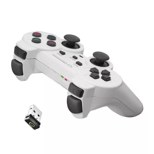 Esperanza Gladiator Wireless Gamepad PS3/PC fehér