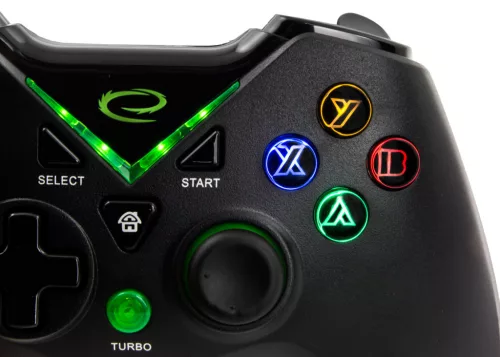 Esperanza Major Vezeték nélküli Gamepad USB, 2.4GHZ, PC/PS3, fekete