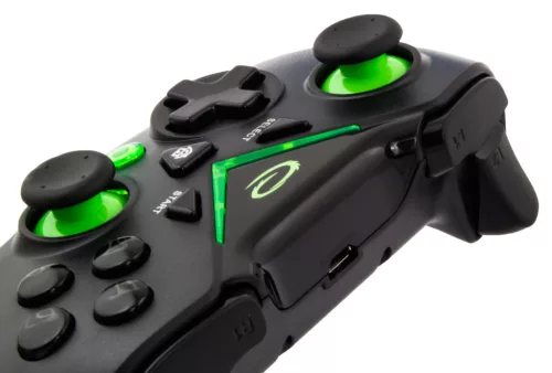 Esperanza Major Vezeték nélküli Gamepad USB, 2.4GHZ, PC/PS3, fekete