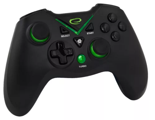 Esperanza Pirate Gamepad PC/XBOX ONE/XBOX SERIES X/S fekete